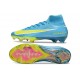 Nike Zoom Mercurial Superfly X Elite FG Bleu Jaune