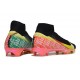 Nike Air Zoom Mercurial Superfly X Elite FG Noir Jaune Rouge Vert