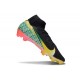 Nike Air Zoom Mercurial Superfly X Elite FG Noir Jaune Rouge Vert