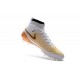 Chaussures Foot Nouvelle Nike Magista Obra FG ACC Blanc Or