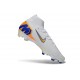 Nike Air Zoom Mercurial Superfly X Elite FG Blanc Bleu Or