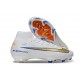 Nike Air Zoom Mercurial Superfly X Elite FG Blanc Bleu Or