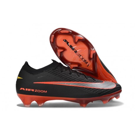 Nike Zoom Mercurial Vapor 16 Elite FG Nouveau Noir Rouge