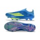 adidas F50+ Laceless FG MESSI Equipe Bleu Royal Jaune Solaire Bleu Semi Eclatant