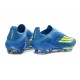 adidas F50+ Laceless FG MESSI Equipe Bleu Royal Jaune Solaire Bleu Semi Eclatant
