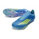 adidas F50+ Laceless FG MESSI Equipe Bleu Royal Jaune Solaire Bleu Semi Eclatant