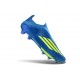 adidas F50+ Laceless FG MESSI Equipe Bleu Royal Jaune Solaire Bleu Semi Eclatant