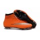 Cristiano Ronaldo Crampon Nike Mercurial Superfly 4 FG Orange Argent