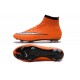 Cristiano Ronaldo Crampon Nike Mercurial Superfly 4 FG Orange Argent