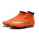 Cristiano Ronaldo Crampon Nike Mercurial Superfly 4 FG Orange Argent