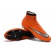 Cristiano Ronaldo Crampon Nike Mercurial Superfly 4 FG Orange Argent