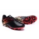 Chaussures de Football Nouveautés adidas MESSI 15.1 FG Noir Rouge Or