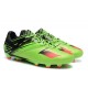 Chaussures de Football Nouveautés adidas MESSI 15.1 FG/AG Vert Noir Rouge