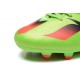 Chaussures de Football Nouveautés adidas MESSI 15.1 FG/AG Vert Noir Rouge