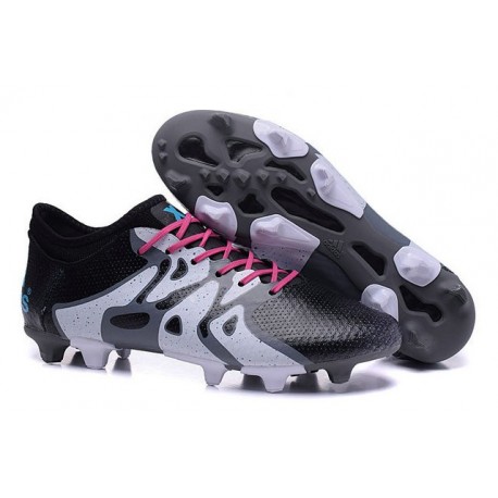 Chaussure Nouveau adidas X 15+ Primeknit FG/AG Noir Blanc