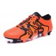 Chaussure Nouveau adidas X 15+ Primeknit FG/AG Orange Noir
