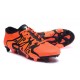 Chaussure Nouveau adidas X 15+ Primeknit FG/AG Orange Noir