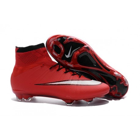Nike Nouvelles 2016 Mercurial Superfly FG ACC ACC Rouge Noir Blanc
