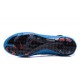 Chaussures Nouveau Nike Mercurial Superfly 4 FG Bleu Rouge