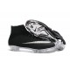 Cristiano Ronaldo Crampon Nike Mercurial Superfly 4 FG Noir Argent