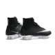 Cristiano Ronaldo Crampon Nike Mercurial Superfly 4 FG Noir Argent