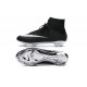 Cristiano Ronaldo Crampon Nike Mercurial Superfly 4 FG Noir Argent