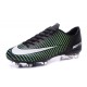 Chaussures à Crampons Nike Mercurial Vapor XI FG Noir Blanc