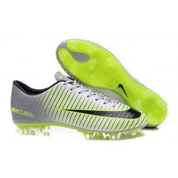 Chaussures à Crampons Nike Mercurial Vapor XI FG Argent Noir