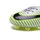 Chaussures à Crampons Nike Mercurial Vapor XI FG Argent Noir