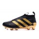 Chaussure Crampons Paul Pogba adidas Ace 16+ Purecontrol FG/AG Noir Or