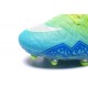 Crampon Nouveaux 2016 Nike Hypervenom Phantom II FG ACC Volt Bleu Blanc