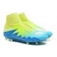 Crampon Nouveaux 2016 Nike Hypervenom Phantom II FG ACC Volt Bleu Blanc