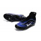 Nouvelles 2016 Chaussures Nike Mercurial Superfly Heritage FG Noir Bleu Blanc