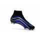Nouvelles 2016 Chaussures Nike Mercurial Superfly Heritage FG Noir Bleu Blanc