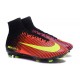 Chaussures de Cristiano Ronaldo Nike Nouvelles 2016 Mercurial Superfly V FG Orange Rose Fluo