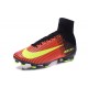 Chaussures de Cristiano Ronaldo Nike Nouvelles 2016 Mercurial Superfly V FG Orange Rose Fluo