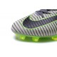 Chaussures de Cristiano Ronaldo Nike Nouvelles 2016 Mercurial Superfly V FG Gris Noir