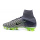 Chaussures de Cristiano Ronaldo Nike Nouvelles 2016 Mercurial Superfly V FG Gris Noir