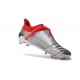 adidas X 16+ Purechaos FG Nouvel Crampons Football Argent Rouge Noir