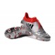 adidas X 16+ Purechaos FG Nouvel Crampons Football Argent Rouge Noir
