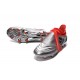 adidas X 16+ Purechaos FG Nouvel Crampons Football Argent Rouge Noir