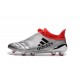 adidas X 16+ Purechaos FG Nouvel Crampons Football Argent Rouge Noir