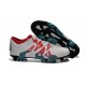 Chaussure de Foot adidas X 15.1 FG/AG Homme Blanc Rouge Bleu