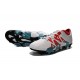 Chaussure de Foot adidas X 15.1 FG/AG Homme Blanc Rouge Bleu