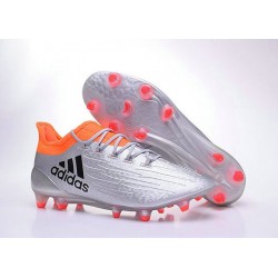 Chaussure adidas X 16.1 FG Homme Nouveaux 2016 Argent Orange