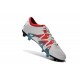 Chaussure de Foot adidas X 15.1 FG/AG Homme Blanc Rouge Bleu