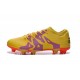 Chaussure de Foot adidas X 15.1 FG/AG Homme Jaune Violet