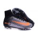 Chaussures de Cristiano Ronaldo Nike Nouvelles 2016 Mercurial Superfly V FG Blanc Noir Orange