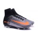 Chaussures de Cristiano Ronaldo Nike Nouvelles 2016 Mercurial Superfly V FG Blanc Noir Orange