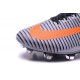 Chaussures de Cristiano Ronaldo Nike Nouvelles 2016 Mercurial Superfly V FG Blanc Noir Orange
